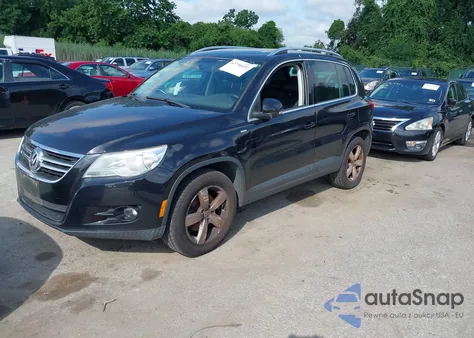 2010 Volkswagen Tiguan Wolfsburg Edition из США, поврежденный, VIN WVGAV9AX4AW513705